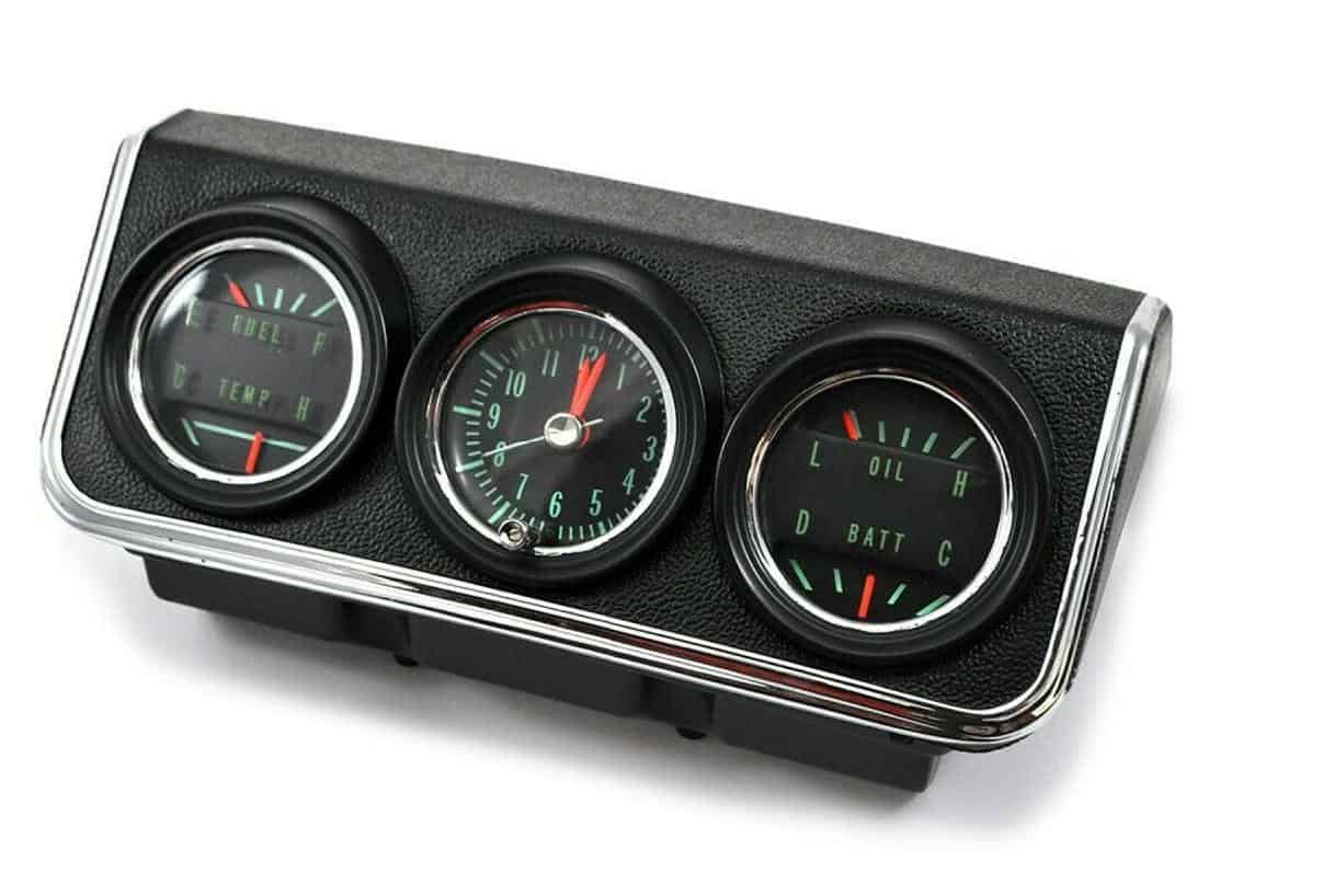 Console Gauge Kit: 1967 Camaro